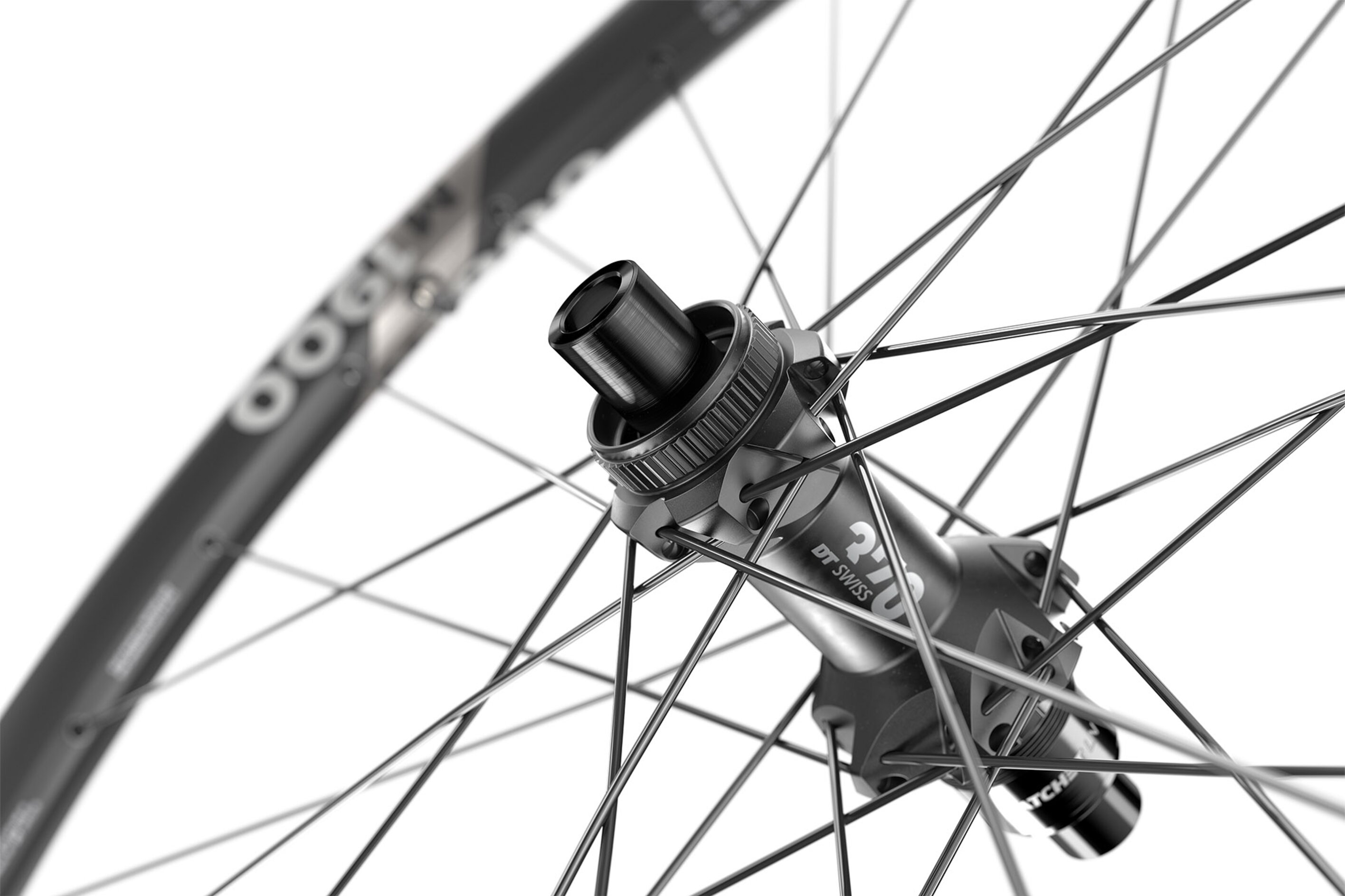 Roue Avant DT Swiss M 1900 Spline Deutsche Bahn 29 Pouces - Alu 30mm, Axe 110/15mm, Verrouillage Central